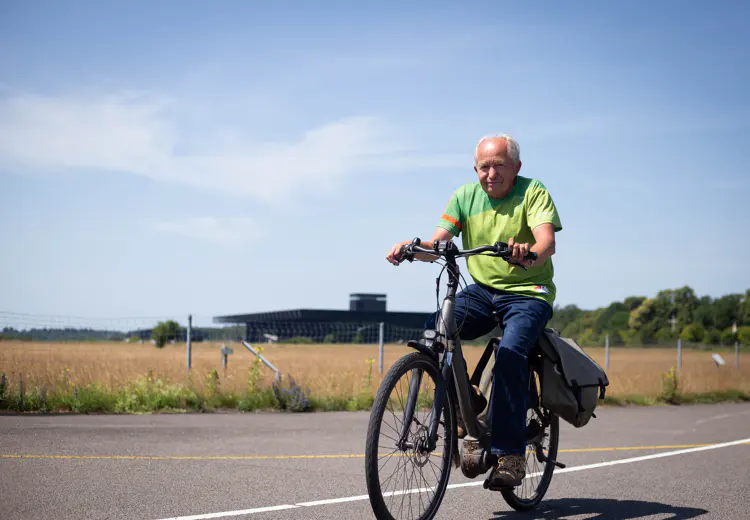 Jaap kan bijna 100 kilometer fietsen op één accu.